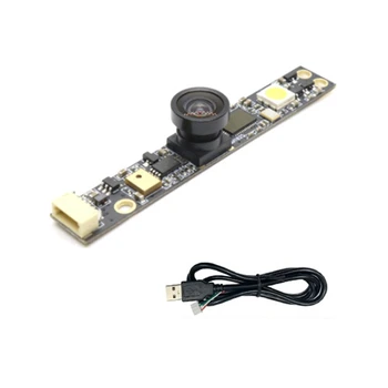 5MP USB Kamera Modülü 160 Derece Geniş Açı OV5640 2592X1944 Sabit Odak Ücretsiz Sürücü Güvenlik İzleme için Görüntü