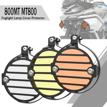 Yeni 2023 Motosiklet Aksesuarları CFMOTO 800MT 800 MT 2021-2022 Sis Lambası Lamba Kapağı Koruyucu Sis Lambası Koruma Parçaları Görüntü