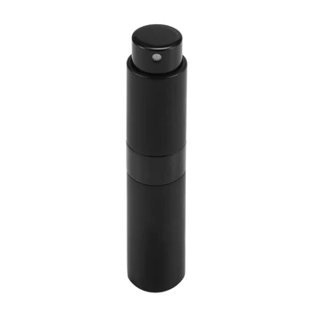 6X8 Ml Taşınabilir Seyahat Mini Şişe Doldurulabilir Boş Parfüm Atomizer - Siyah Görüntü