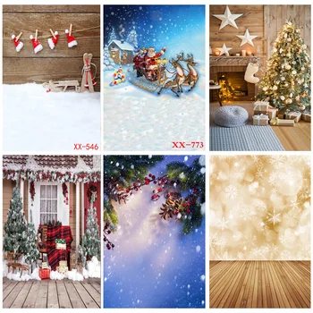 Vinil Noel Tema Fotoğraf Arka Plan Kardan Adam Noel ağacı Çocuk Fotoğraf Stüdyosu İçin Arka Planında Sahne 21921 CXSC-29 Görüntü